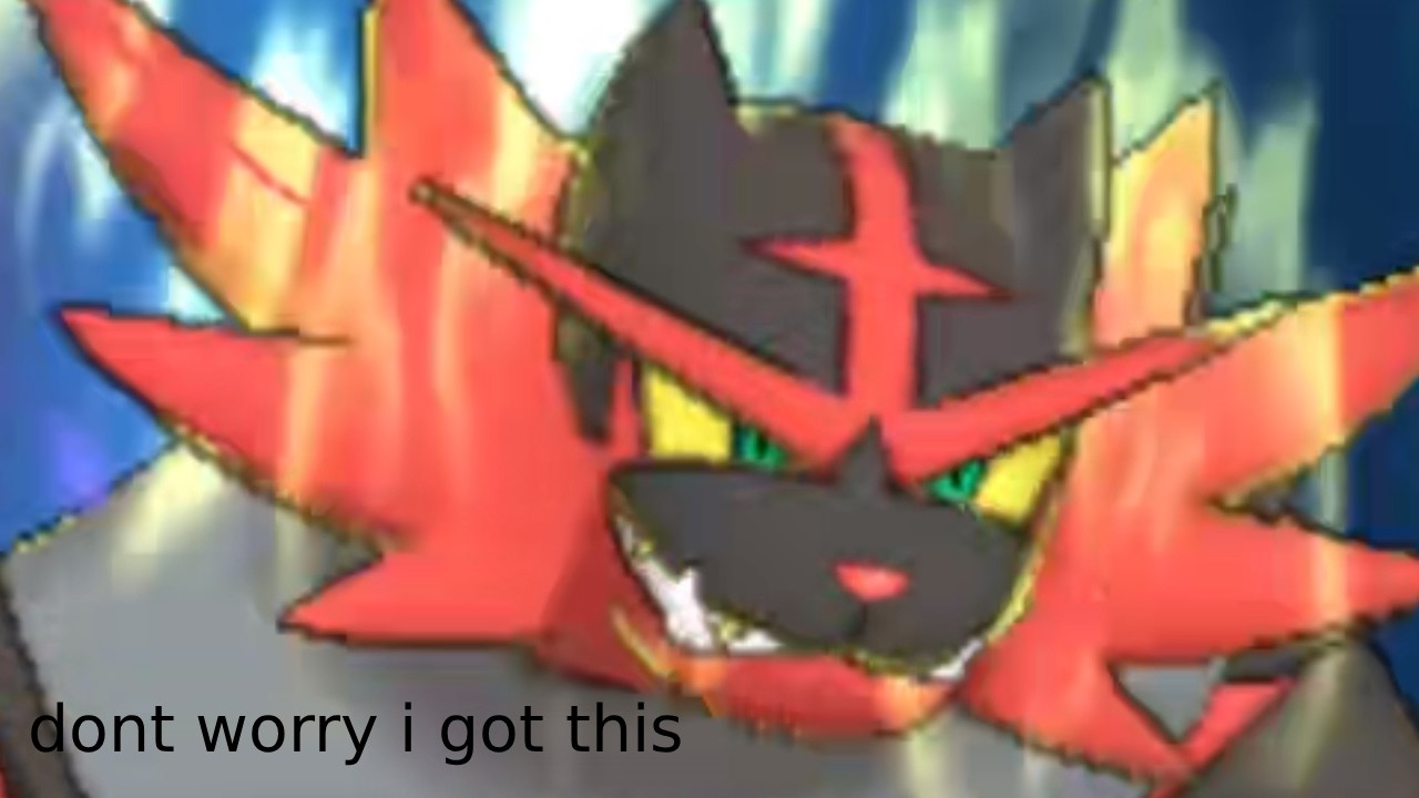 that time i almost won with one pokemon