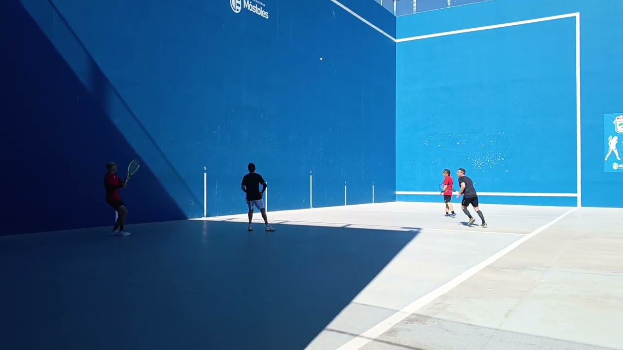 Frontenis de pelota rápida segunda división Móstoles VS Alcorcón 2 