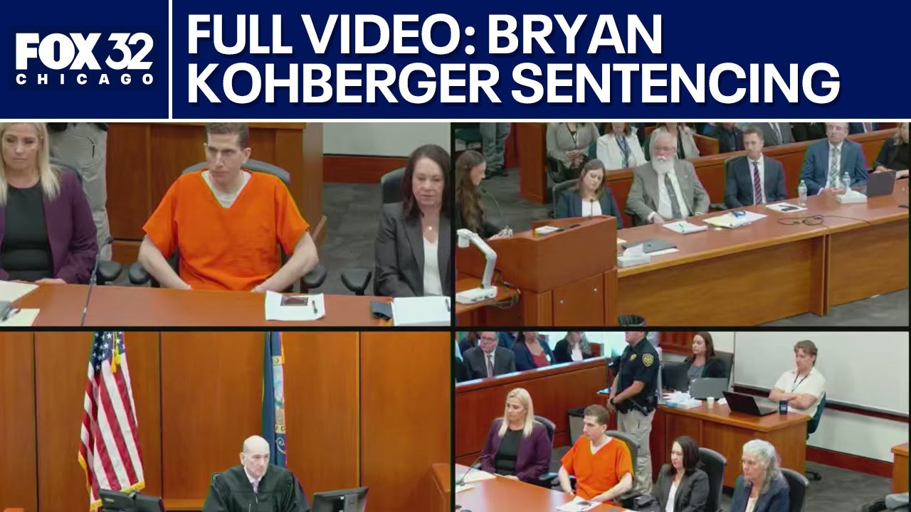 FULL VIDEO: Bryan Kohberger sentencing for Idaho murders