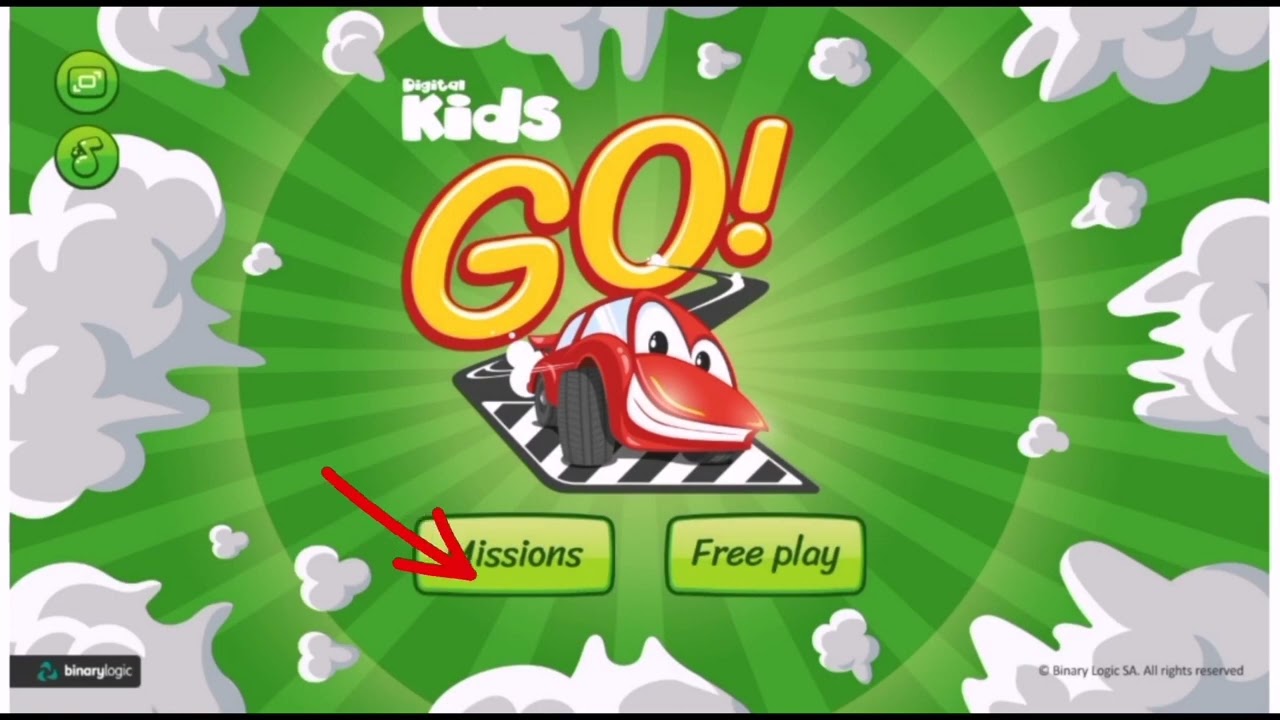 تنفيذ مهمة بسيطة برنامج digital kids go