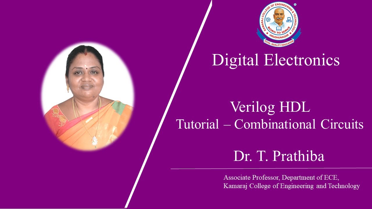 Verilog for Digital Design &ndash; Combinational Circuits Explained | ECE Lecture | KCET