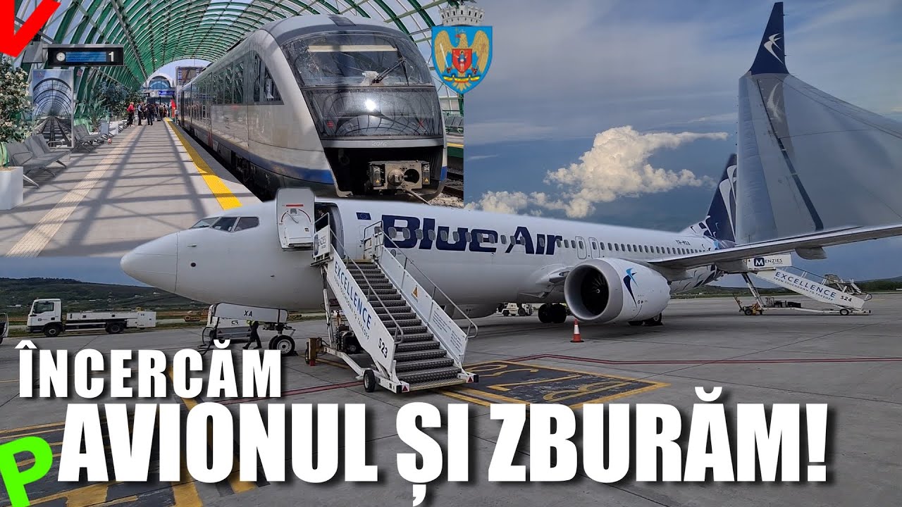 Exclusiv pentru prima data | Cu avionul Bucuresti-Cluj si cum a fost primul meu zbor