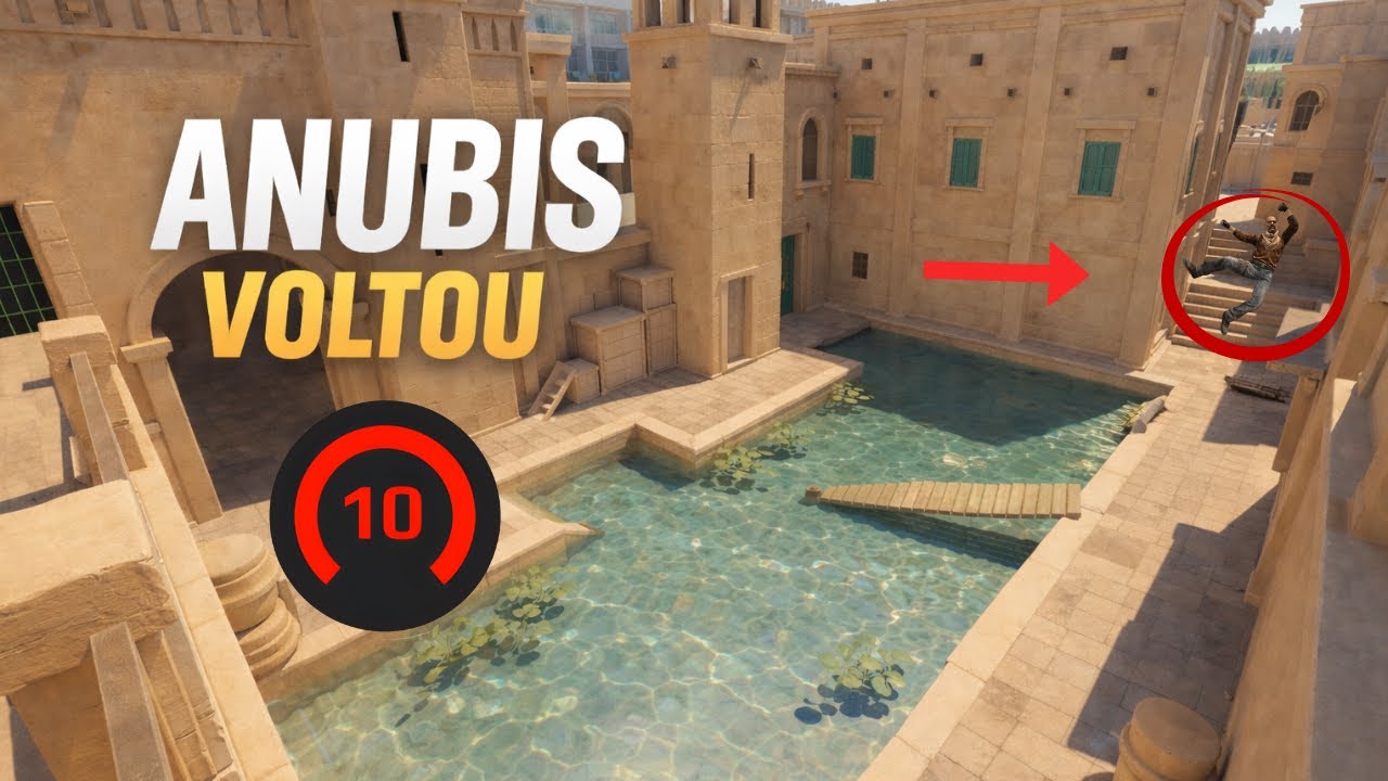 😲 A ANUBIS VOLTOU! PRIMEIRA PARTIDA E MATEI 30! (3.5K ELO FACEIT)