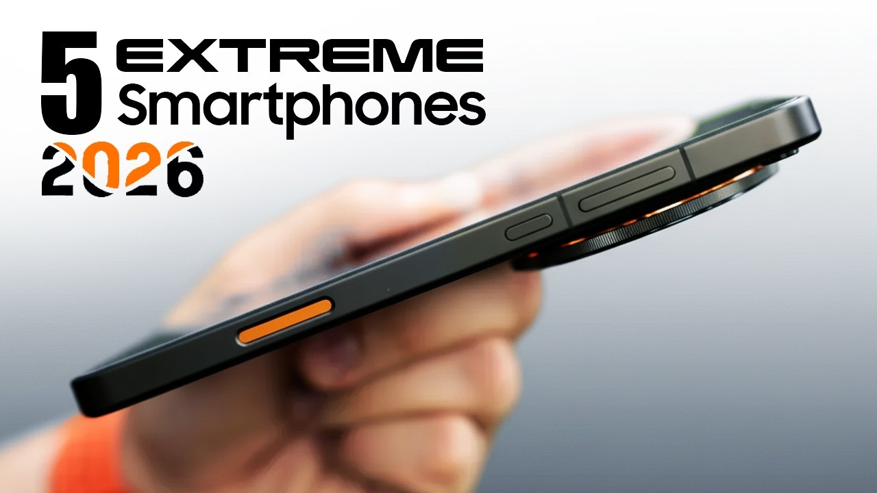 TOP FIVE Best NEW Upcoming Smartphones 2026 | EXTREME Flagship Mobile Phones 2026!