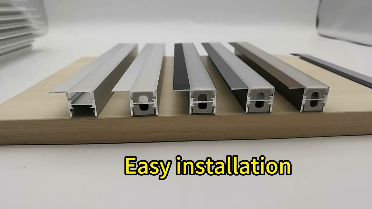 Aluminum channel or tracks for LED strip light