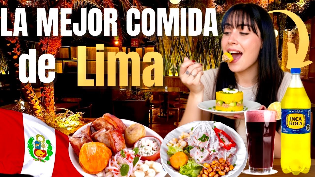LA MEJOR COMIDA DE LIMA, PERÚ 🇵🇪 [Cubana Alucina con esto] 