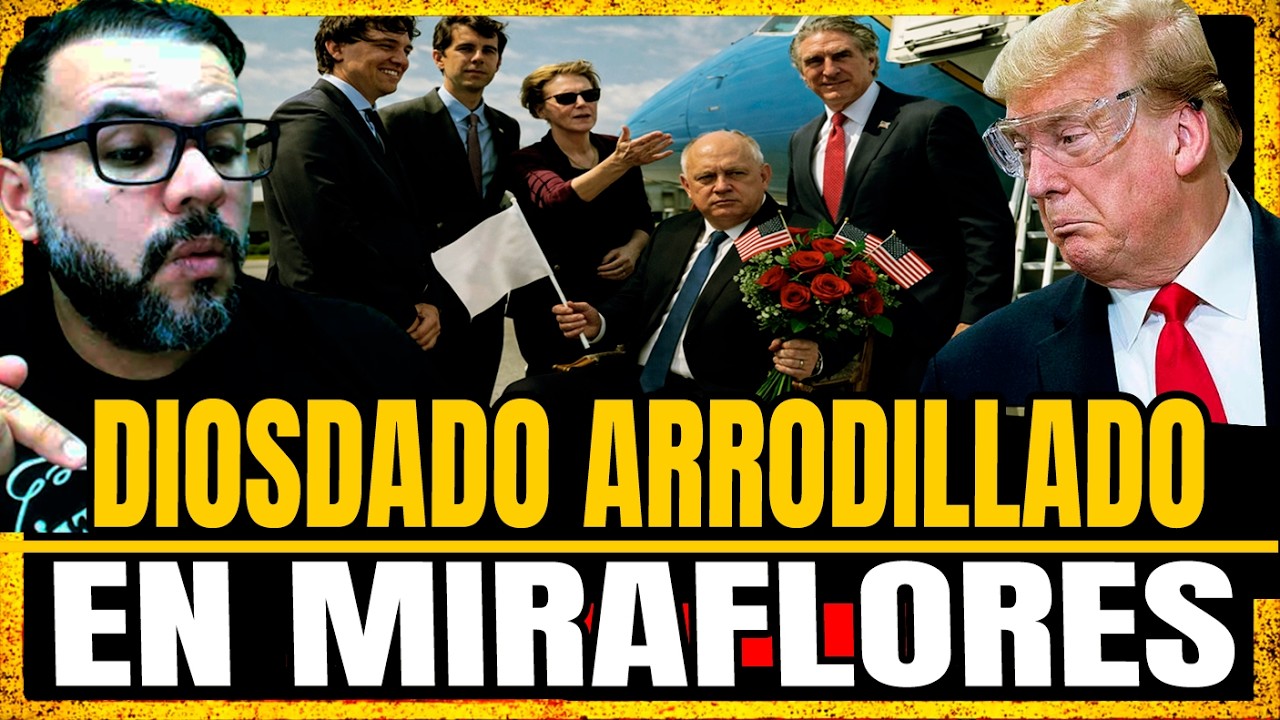 DIOSDADO DOBLEGADO Y DERROTADO Por EEUU Recibe al Secretario Del Interior Doug Burgum en Miraflores