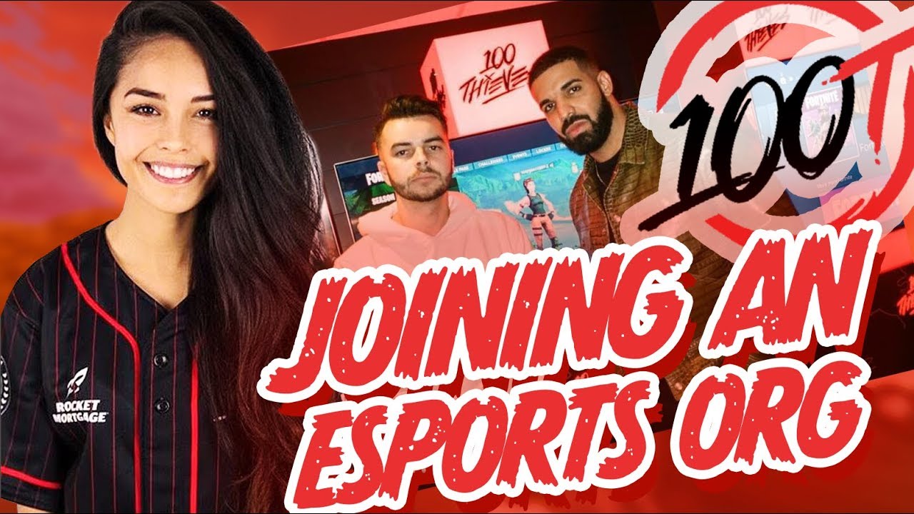 I Joined 100Thieves! - Valkyrae IRL
