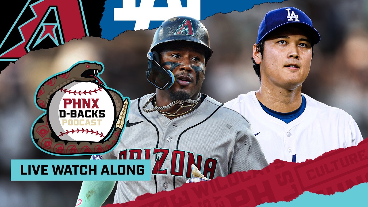 Arizona Diamondbacks vs. Los Angeles Dodgers WATCHALONG | PHNX D-backs Podcast