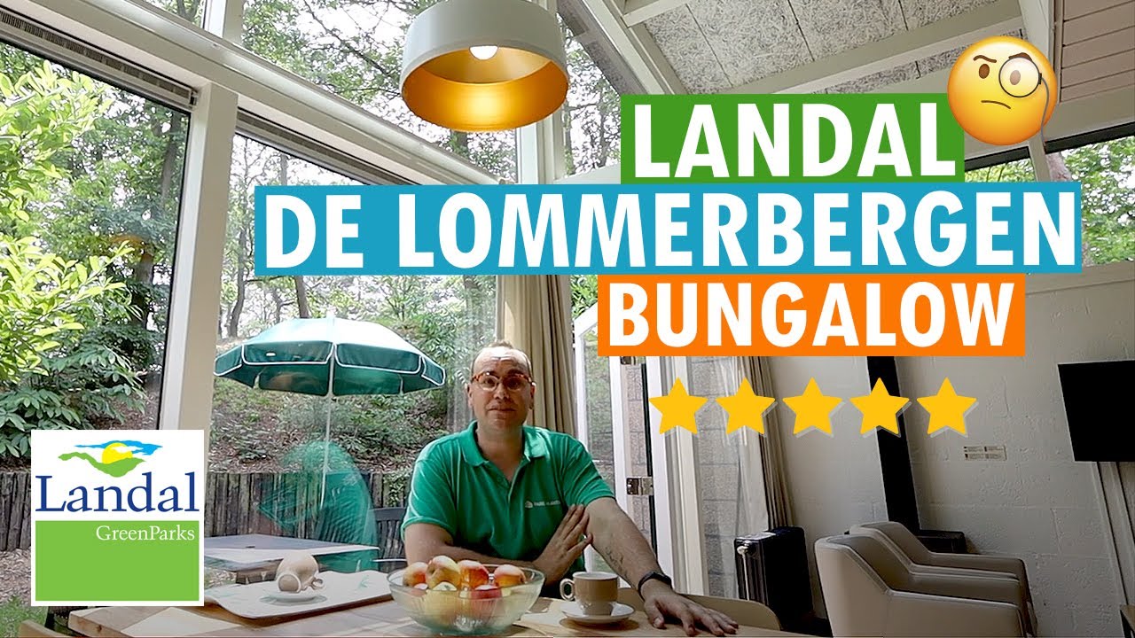 VERNIEUWDE 4-PERSOONS BUNGALOW 4B3 🏡 OP LANDAL DE LOMMERBERGEN #WAUW | MARCO @ PARKVAKANTIES 💚