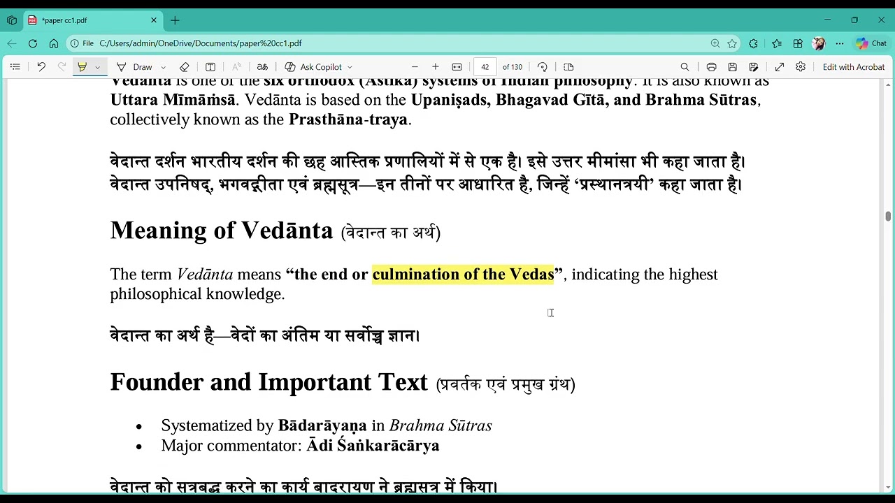 Indian Schools of Philosophy Explained | UNIT III | One Shot Revision | Semester I