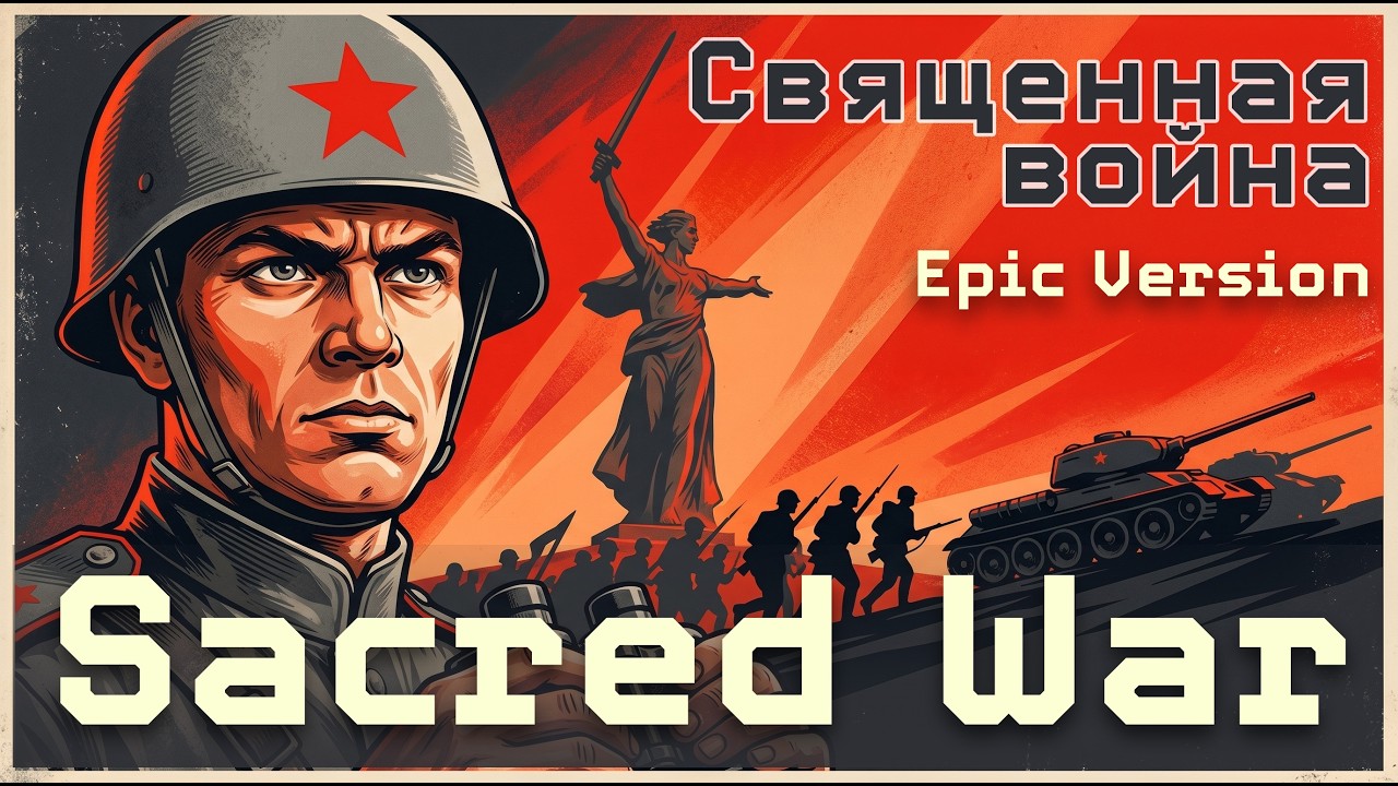 ⚔️ The Sacred War (Священная Война) &mdash; Epic Rock Version | Most Powerful Soviet WW2 Song | Aura Vault