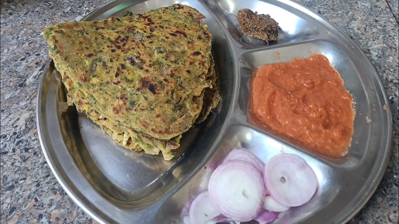 Palak Ka Paratha || ये पराठा खाकर किलो किलो पालक खरीदेंगे 