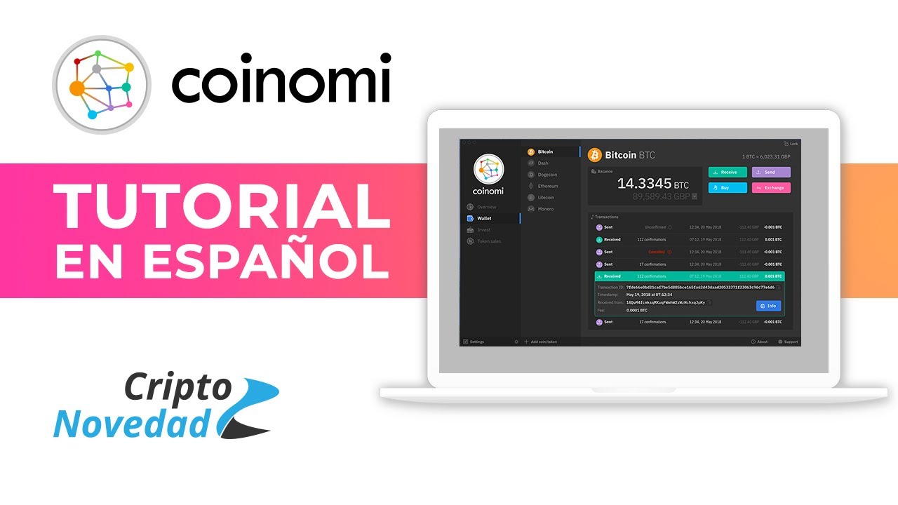 Tutorial Coinomi Wallet en Español