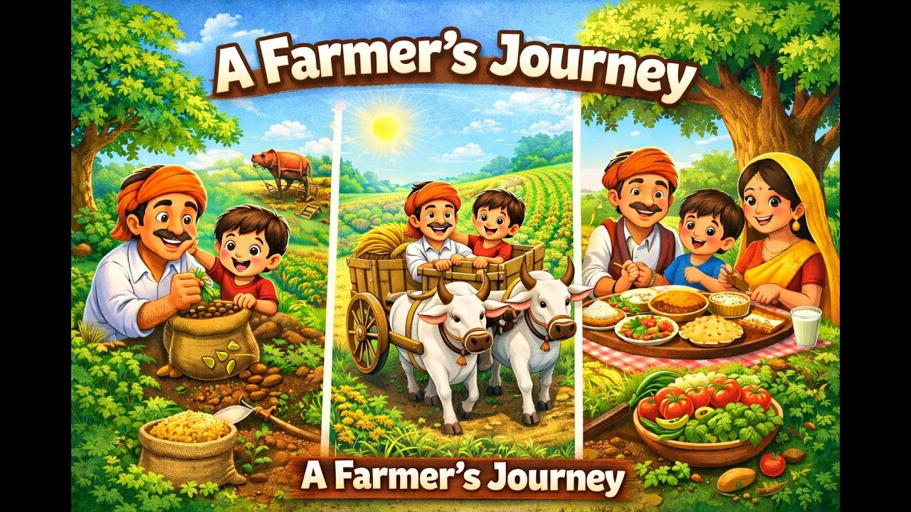 Kisan Ka Mehnat🌾 || The Farmer’s Hard Work || Aicrazytalks
