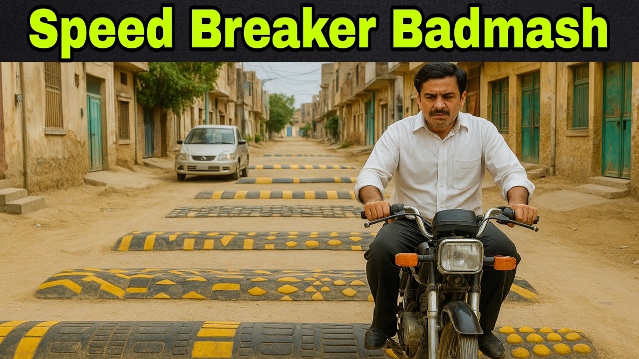 Speed Breaker Badmash | Pakistani Streets ka Asli Haal! 😡🚧 | Bike Ride Reality Check