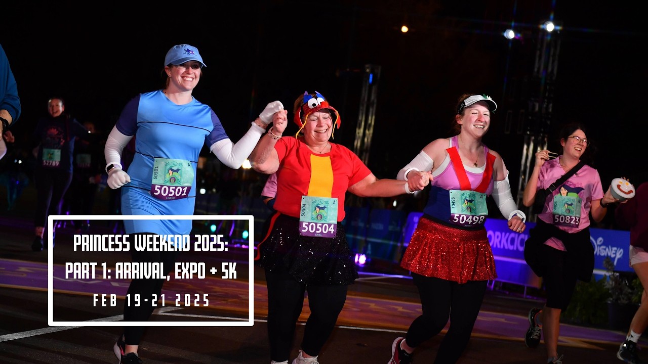 Princess Weekend 2025 - Part 1: Arrival, Expo and 5k!
