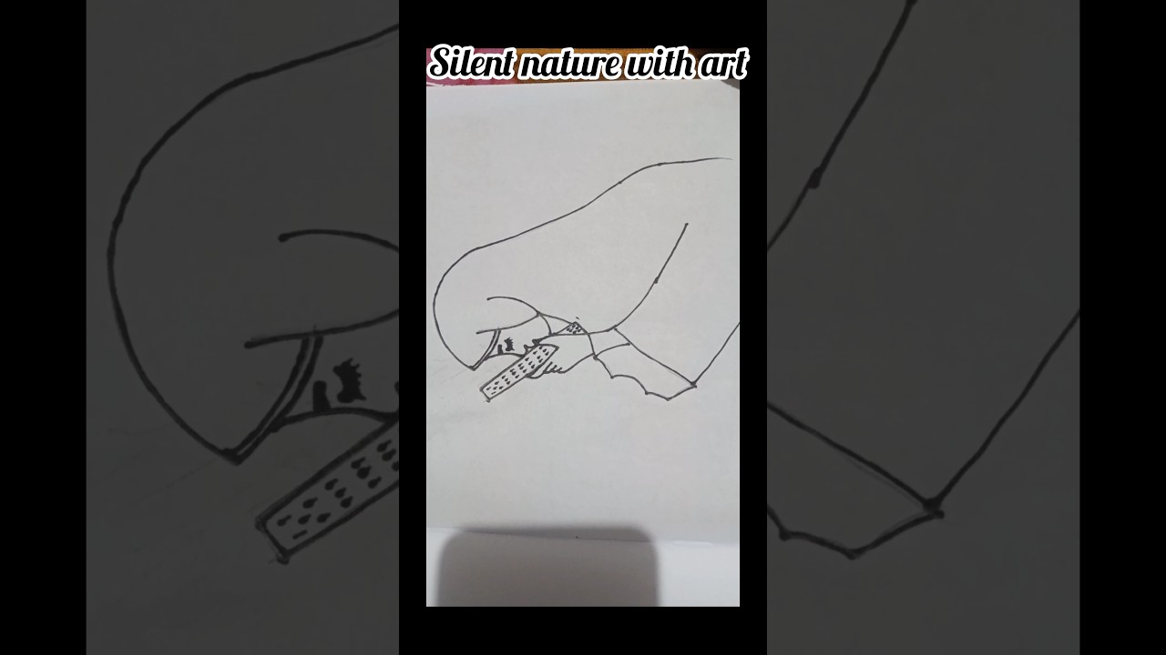 Muslim girl drawing with hijab 