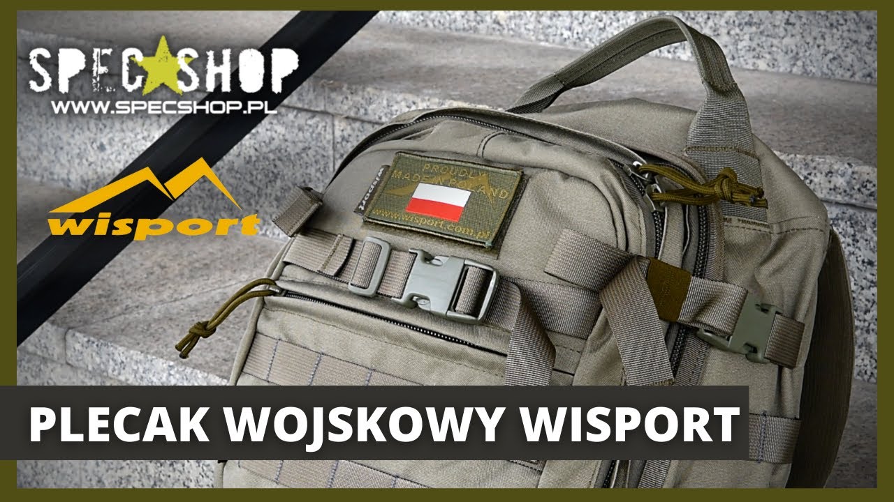Plecak Wojskowy WISPORT Sparrow 16L i 30L w SpecShop.pl