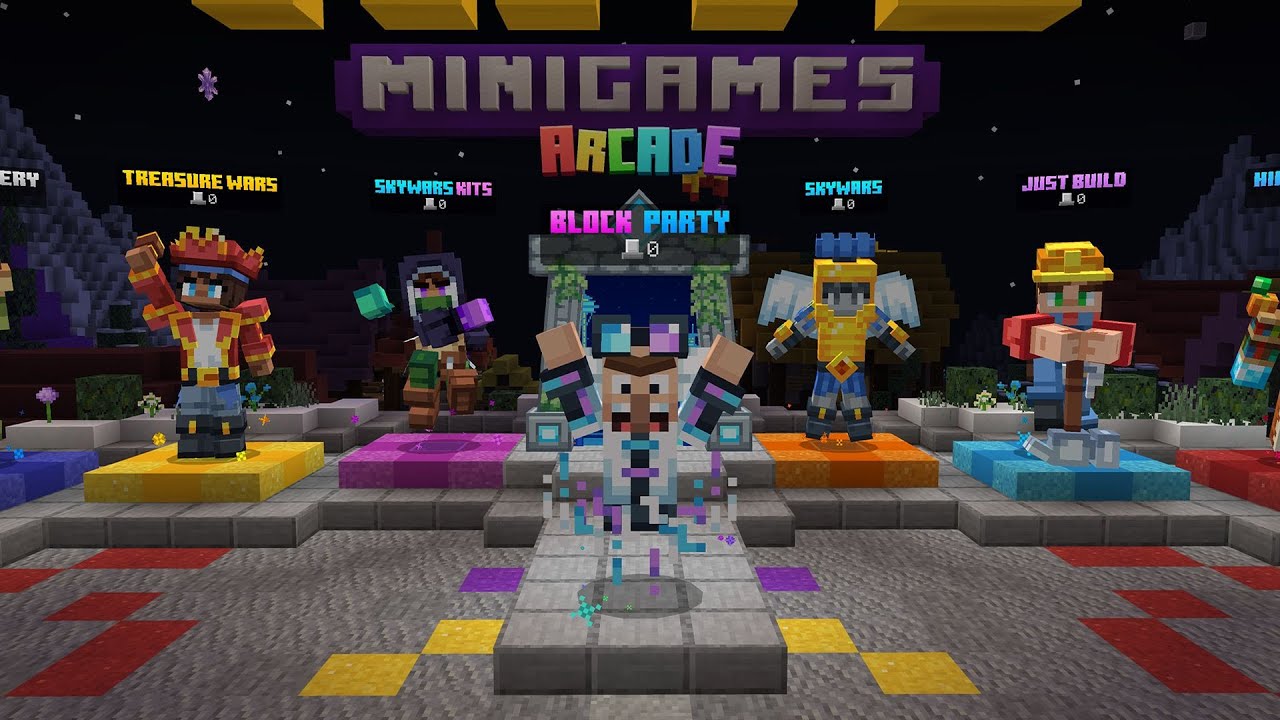 Electro Buzz Block Party The Hive Minecraft