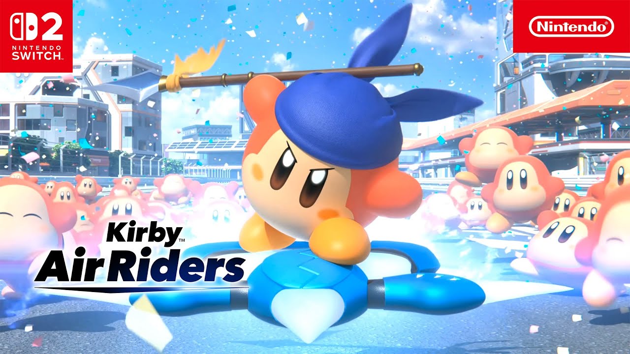 Kirby Air Riders &mdash; Launch Trailer &mdash; Nintendo Switch 2