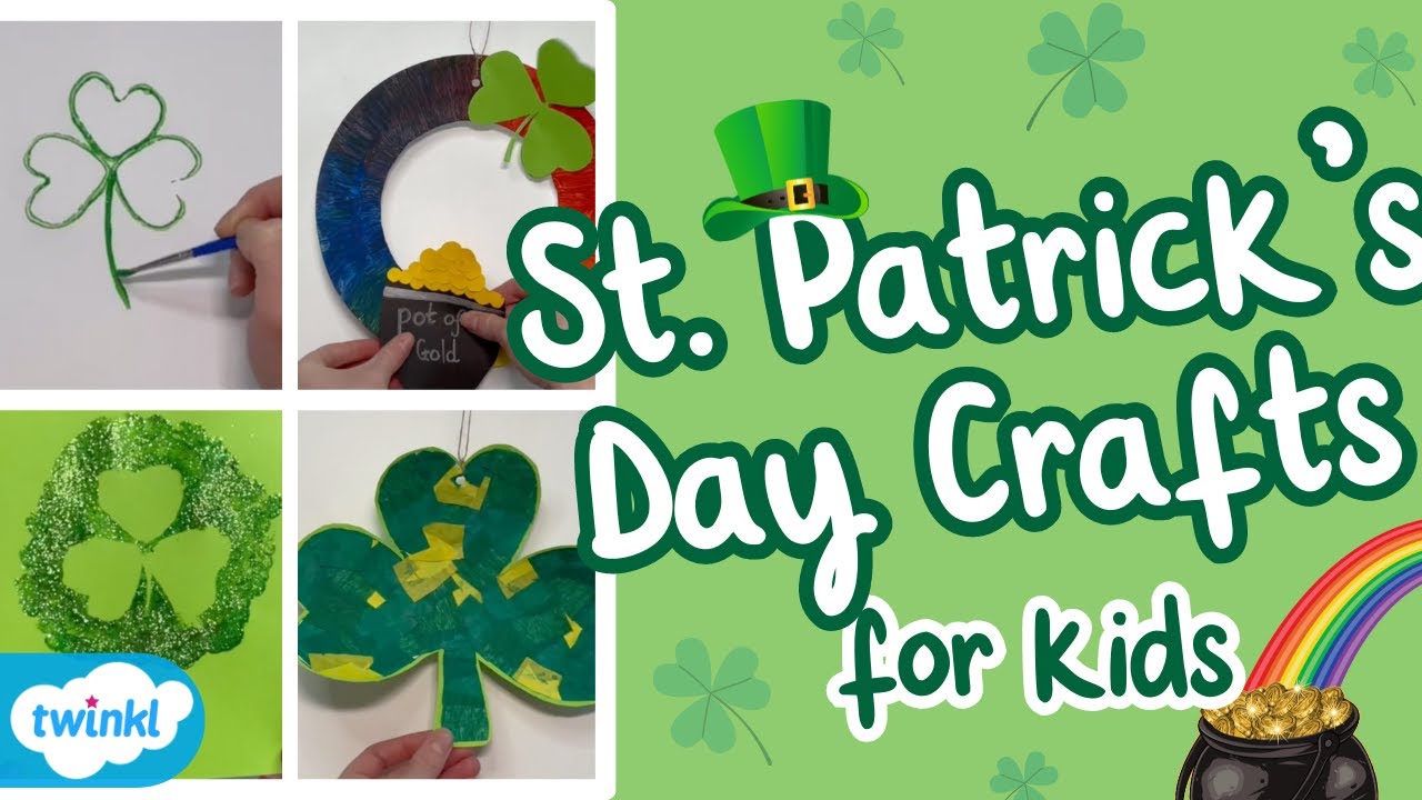 Fun and Easy St. Patrick's Day Crafts for Kids | St Patrick's Day Craft Ideas ☘️