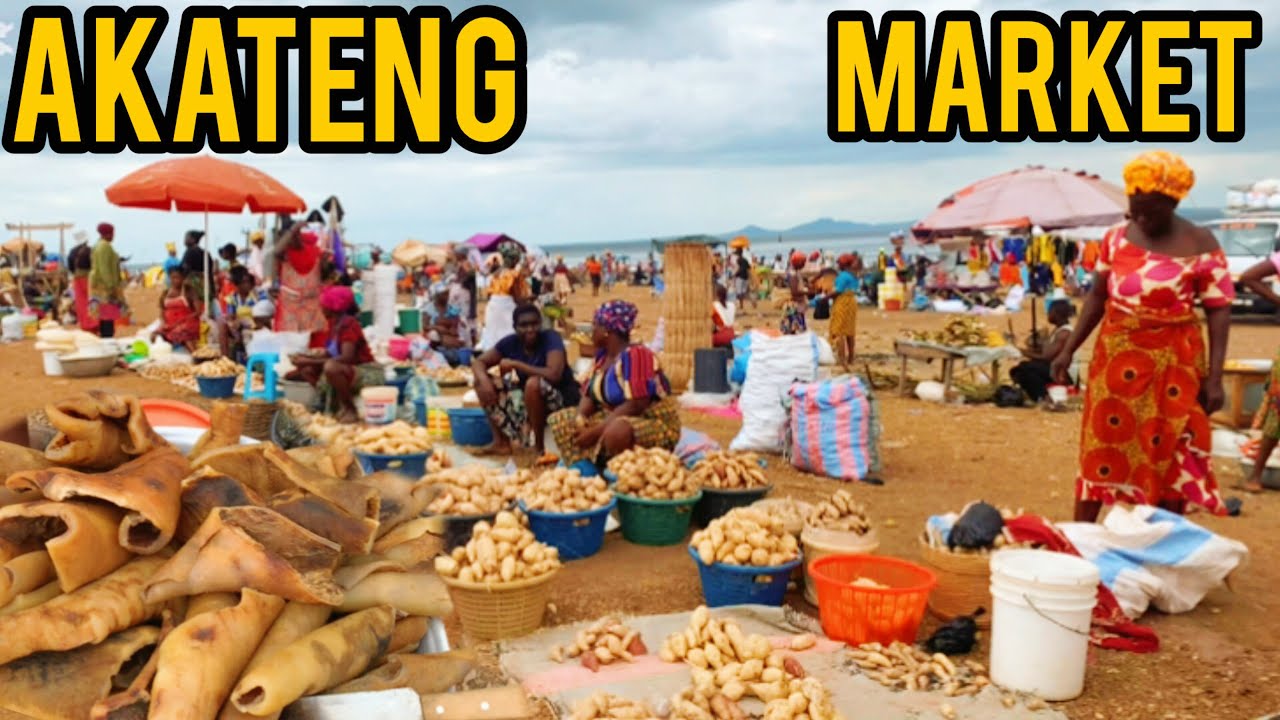 Inside a Rural African Village Market Day in Ghana🇬🇭 (Raw & Unfiltered)