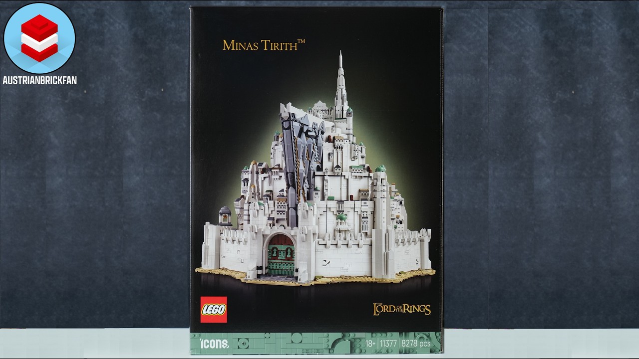 LEGO Icons 11377 Lord of the Rings : Minas Tirith - LEGO Speed Build Review
