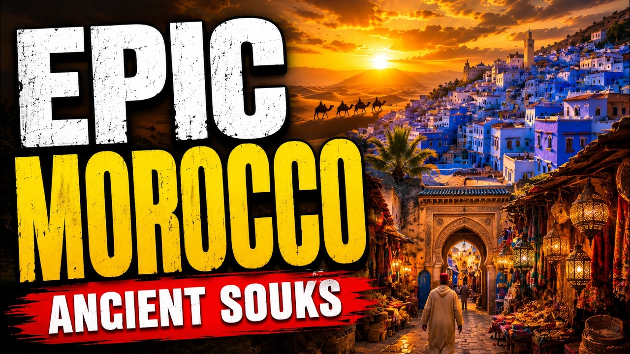 Epic Destinations of: Morocco | Desert Kingdoms, Blue Cities & Ancient Souks