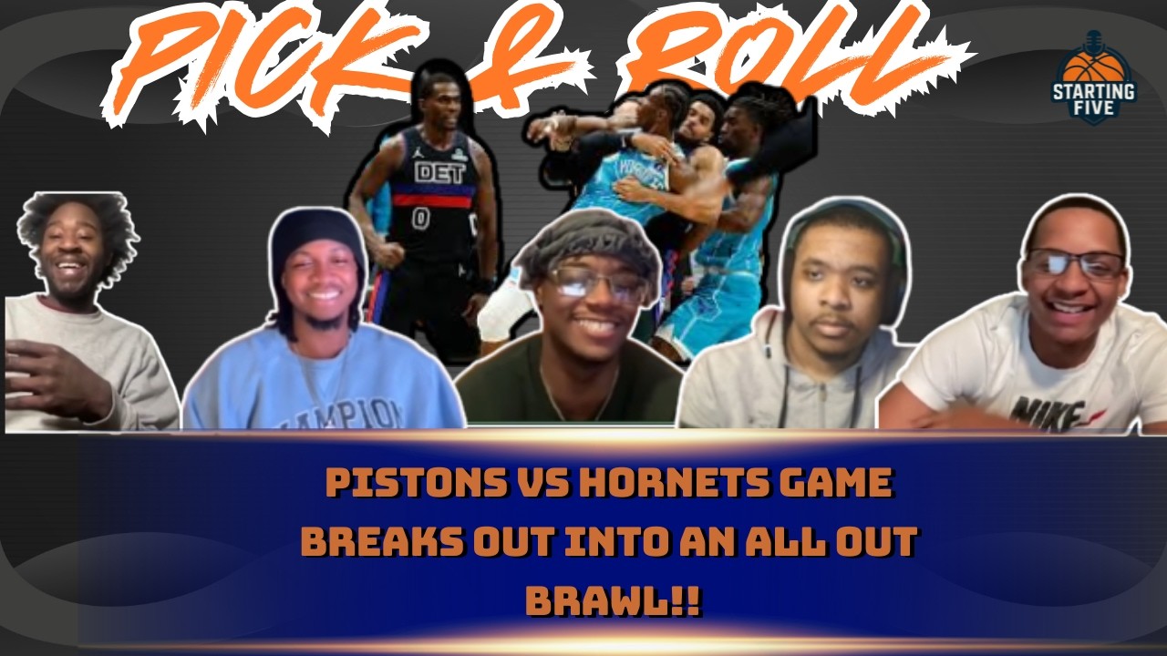 Pick And Roll Ep. 12 (Pistons and Hornets Have a Brawl!) | Starting Five Podcast