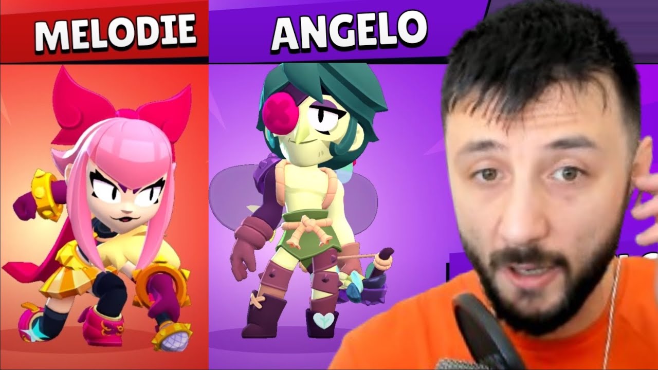MELODIE ve ANGELO 🥰 Yeni 2 KARAKTER! Brawl Talk -  Brawl Stars