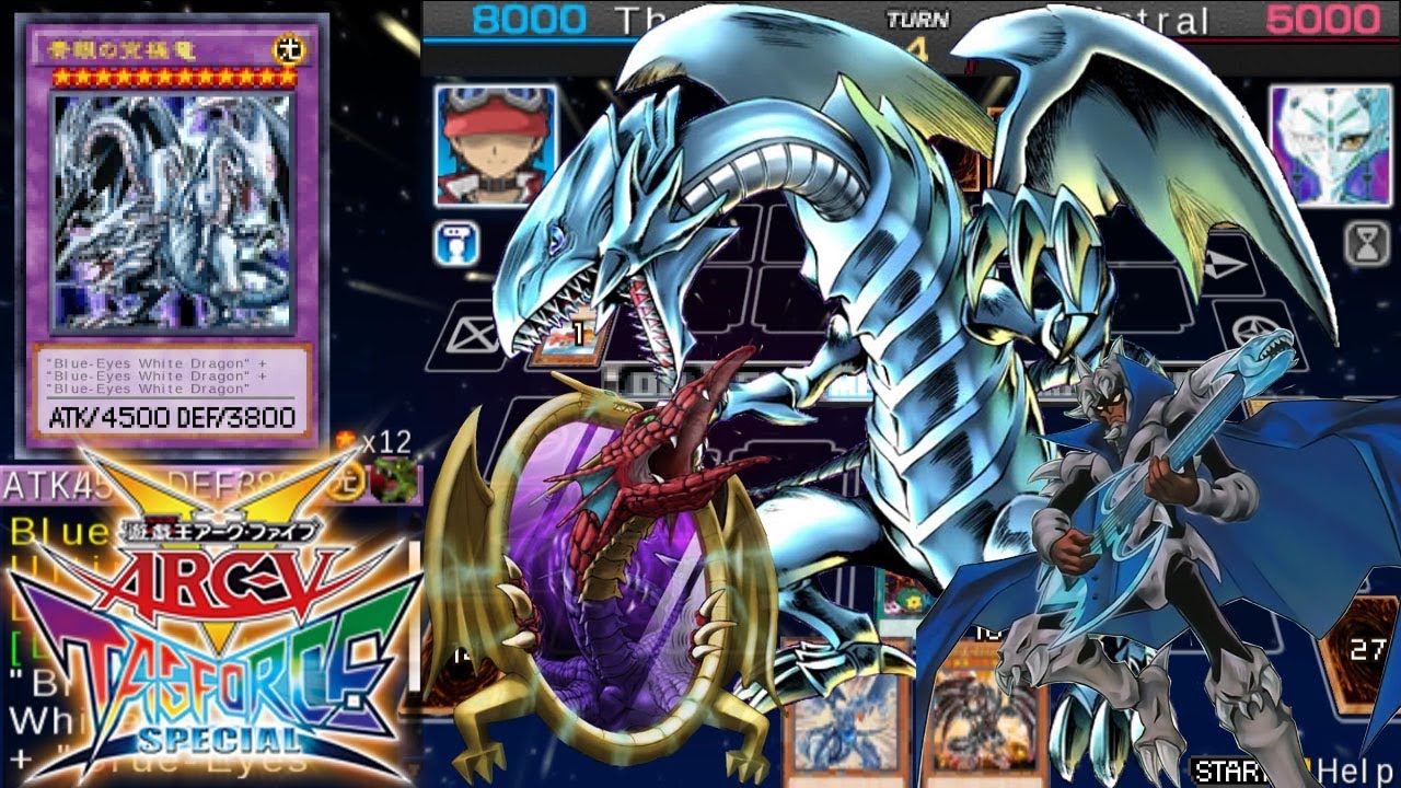 Blue-Eyes White Dragon Deck - Yu-Gi-Oh! Arc-V Tag Force Special