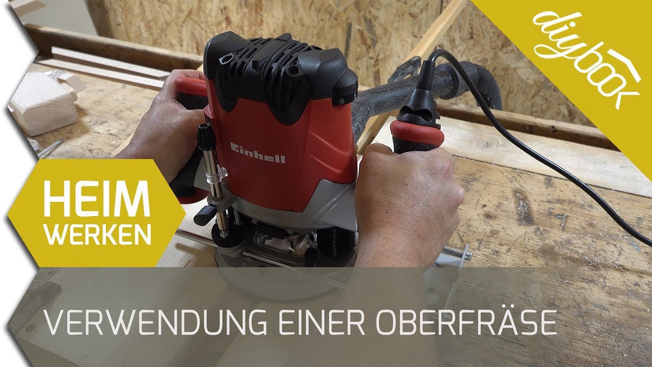 Wie verwendet man eine Oberfr&auml;se? Einfach erkl&auml;rt: Nut fr&auml;sen