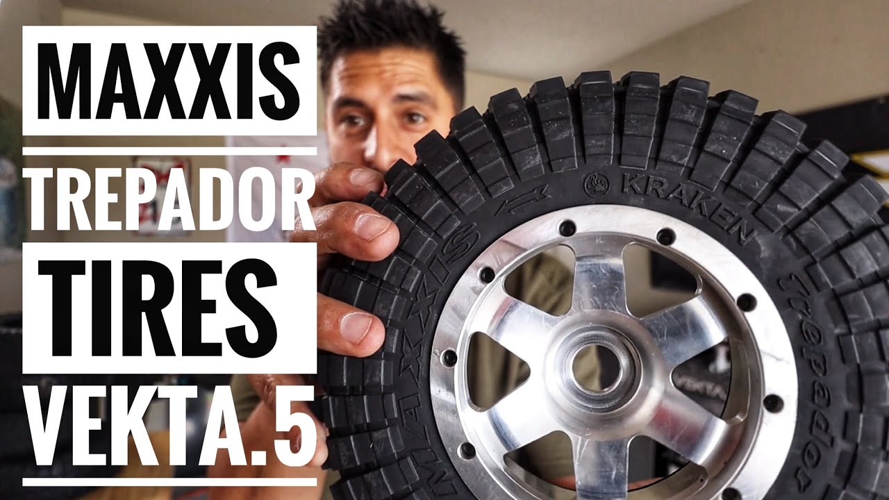 MAXXIS Trepador TIRES! How to Install - VEKTA.5 - Smith RC Studios #maxxistire