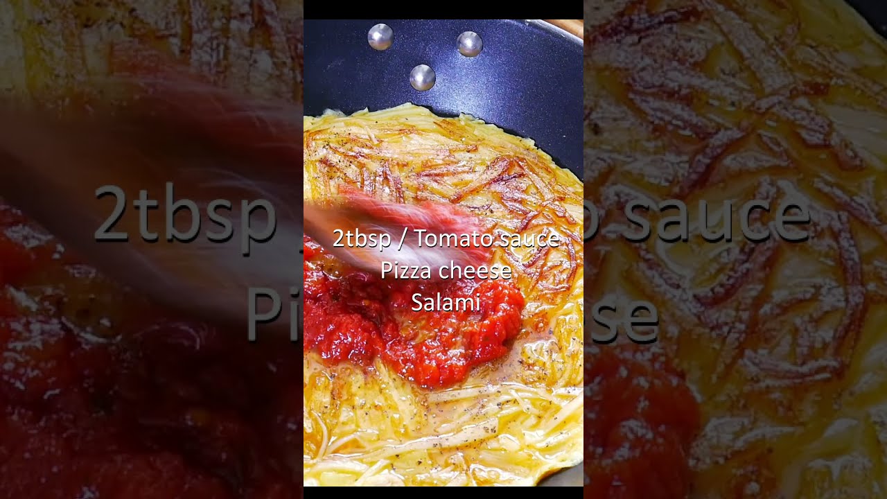 Очень вкусно Картофельная пицца за 10 минут!