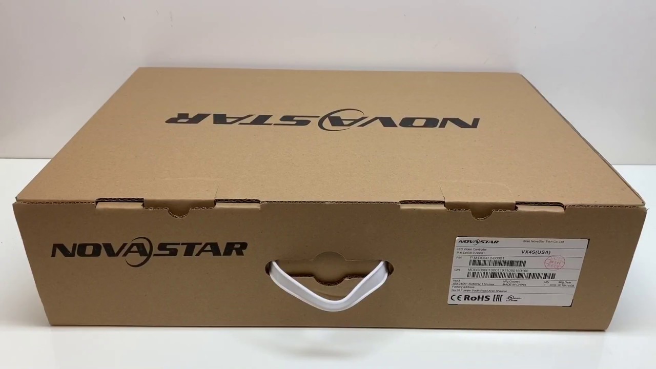 NovaStar VX4S (LED Video Processor With Scaling) - Unboxing and Overview