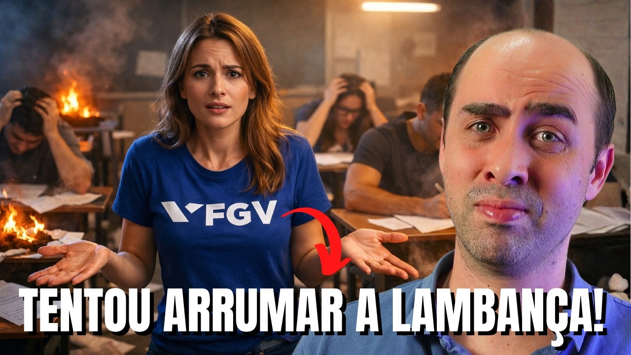 FGV tenta arrumar seus erros na PCPI, mas...