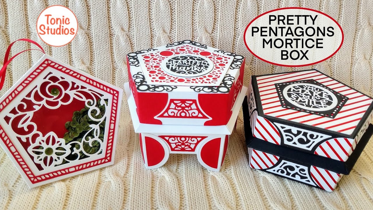 Tonic Studios Pretty Pentagons Mortice Box