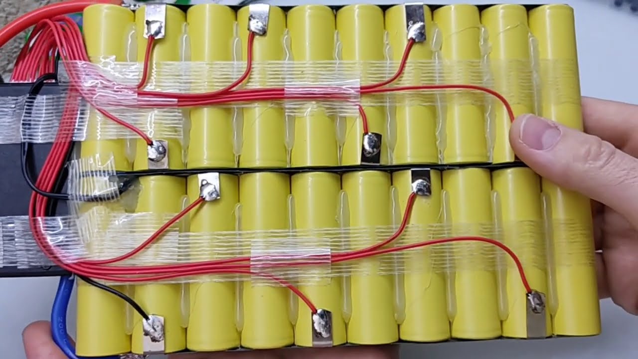 COMO SE HACE BATERIA 36 VOLTIOS CON 21700 LITIO. #BMSDALY #esk8 #skateboard #mountainboard #battery