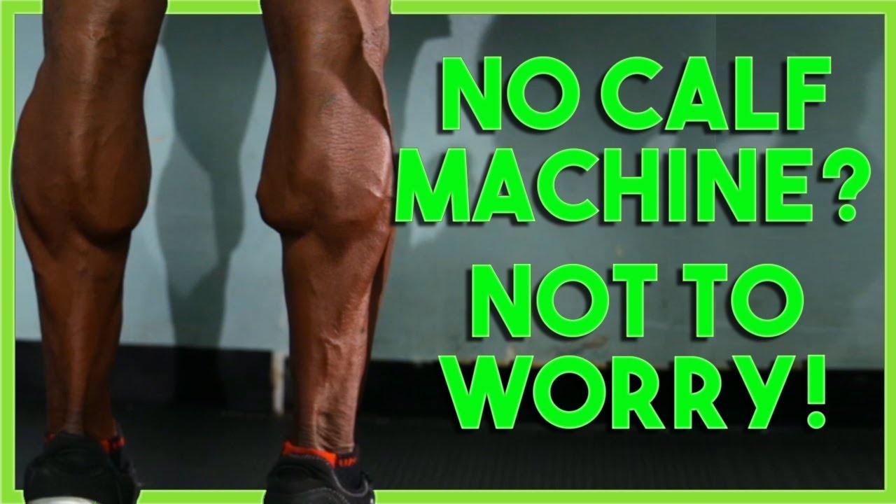 No Calf stations? Use the Smith Machine Instead- Moji shows you how!