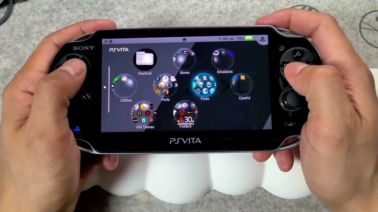 Проведено техническое обслуживание PS Vita 1000.