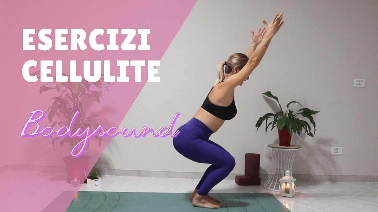 6 Esercizi per ELIMINARE e PREVENIRE la CELLULITE - Gambe e Glutei più TONICI