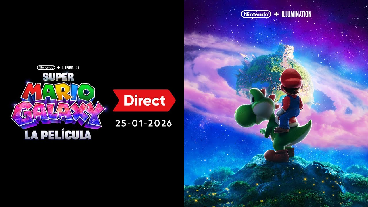 Nintendo Direct: Super Mario Galaxy La Película – 25-01-2026