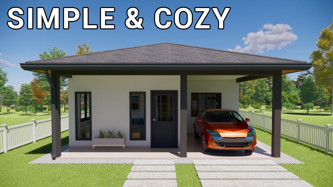 3 Bedroom House Plan | Simple House Design | H2