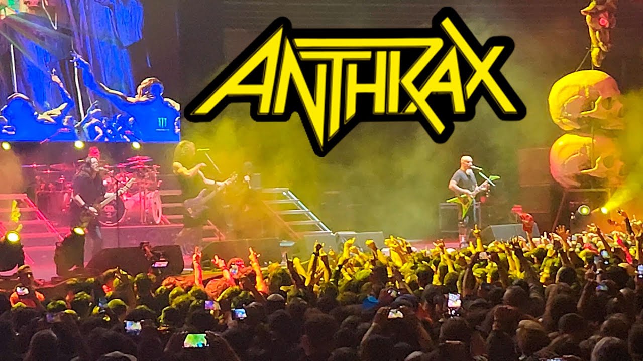ANTHRAX en Chile Metal Fest 21 abril 2024