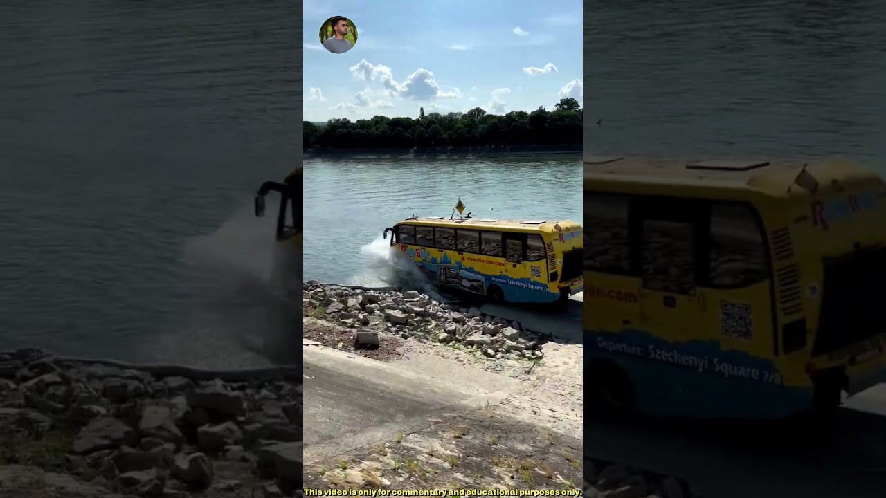 যে বাস আপনি রাস্তা অ নদী দুই জায়গাতেই চালাতে পারবেন। River Bus