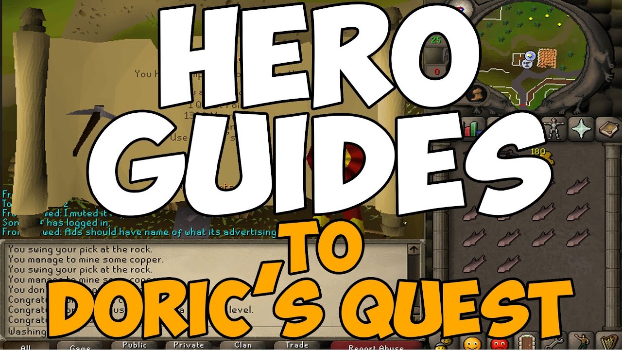 Runescape 2007 Quest Guide: Doric's Quest [HeroGuides]