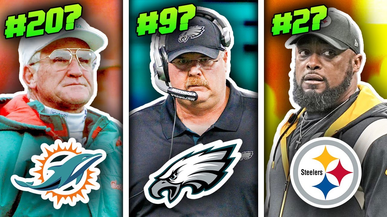 Ranking All 32 NFL Teams Based On Their History Of Coaches