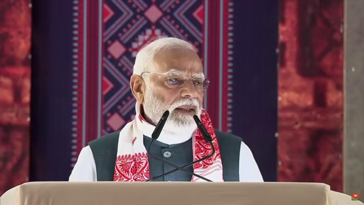 LIVE : PM Shri Narendra Modi Ji lays foundation stone of polypropylene plant in Golaghat, Assam