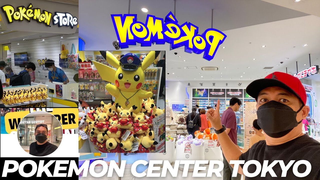 Pok&eacute;mon CENTER Japan  |TOKYO Travel Vlog